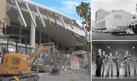 Historic Miami Beach Hotspot Deauville Hotel Begins Demolition English