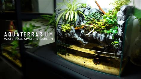 Make Garden Waterfall In Paludarium Stepbystep L Diyno Filterno Co2 L