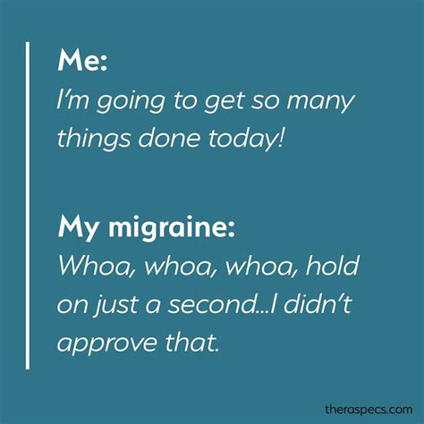 Pin On Headache Migraine Memes