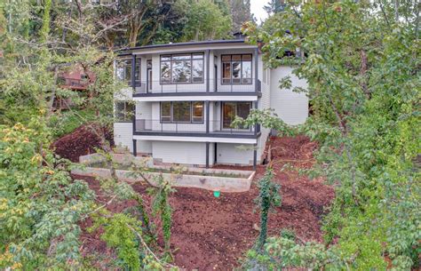 Hillside House Plan Modern Daylight Home Design With Basement