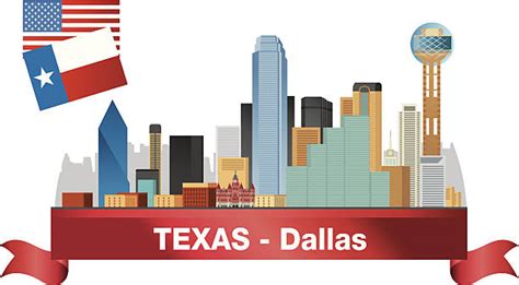 Dallas Skyline Illustrations Royalty Free Vector Graphics And Clip Art