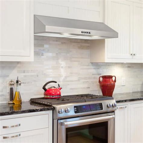 Vissani 30 In W Convertible Under Cabinet Range Hood With Charcoal