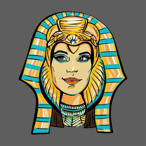 Cleopatra Egyptian Queen Stock Illustration Illustration Of Cleopatra 86574343