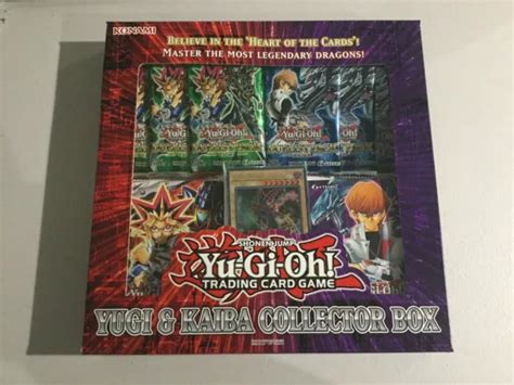 Yugioh Yugi And Kaiba Collector Box Set Duelist Booster Packs Duel Decks