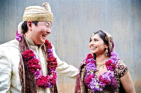 Korean Groom And Indian Bride😘 Multicultural Wedding Interracial