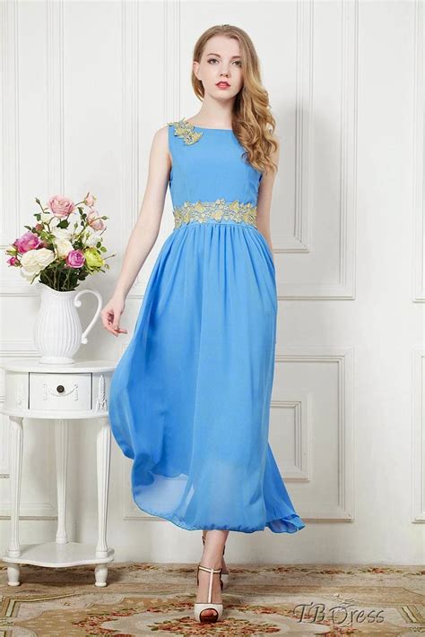 Latest Maxi Dresses In Chiffon For Girls By Tbdress From 2014 15