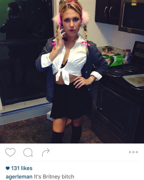 Brittany Spears Brittany Spears Costume Cute Halloween Costumes