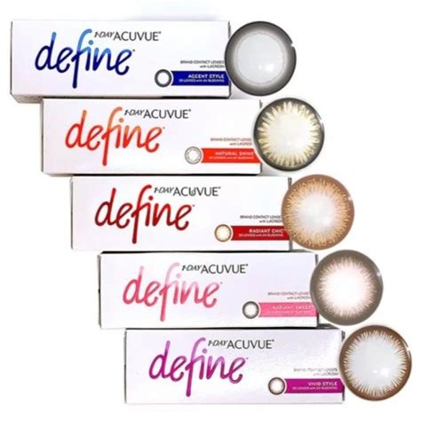 1 Day Acuvue Define Colour Contacts 30pk Anytimecontacts Au
