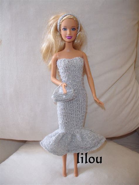 Modeles Gratuits Barbies Fils De Lilou Tricot Crochet Dentelle