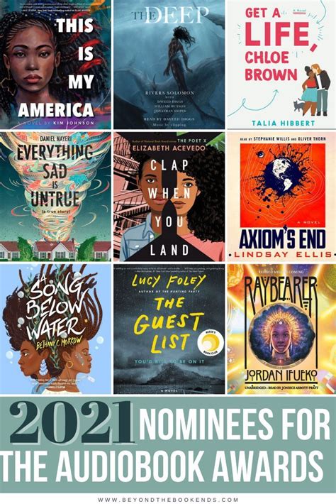 2021 audie awards finalists libro fm s picks to listen to now beyond the bookends best