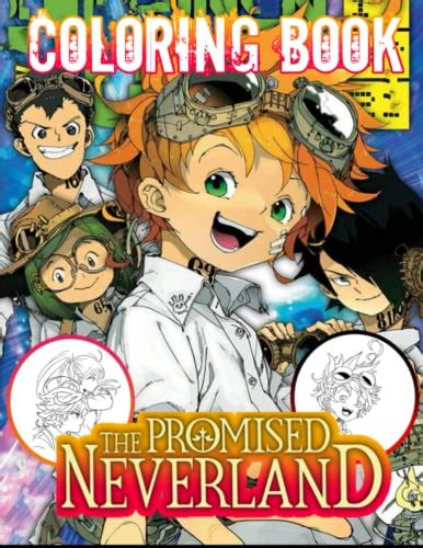 The Promised Neverland Coloring Book Surprise Your Friends With This