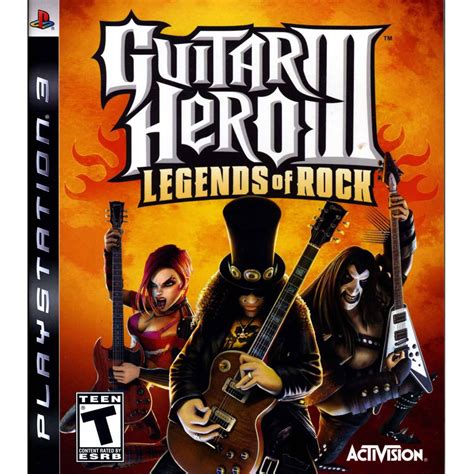 Guitar Hero Iii Legends Of Rock Playstation 3 Game Only