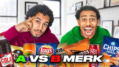 a vs b merken geblinddoekt raden 👀😋 youtube