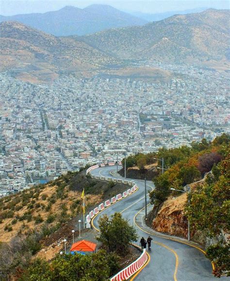 The City Of Marivan In The Province Kurdistan Iran