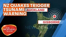 New Zealand earthquakes trigger tsunami warning | 7NEWS - YouTube