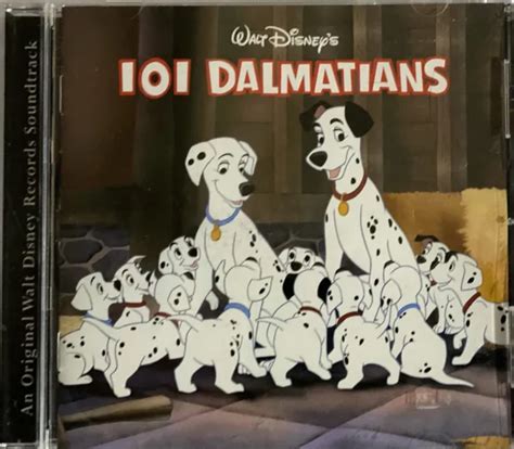 101 Dalmatians Original Soundtrack 1961 Cd 1998 Disney As New Ost