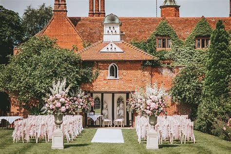 Woodhall Manor Woodhall Manor Wedding Venues Tea Party Garden