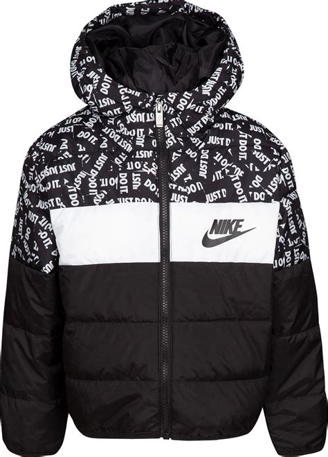 Nike Little Boys Polyfill Blocked Insulated Puffer Jacket Size 4