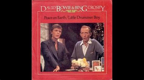 David Bowie And Bing Crosby Little Drummer Boy Youtube