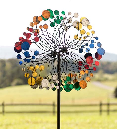 Whether you create a unique design that reflects your personality, or add items from your home, making copper wind spinners is a rewarding and inexpensive project the entire family. Dual-Rotor Metal Wind Spinner with Multi-Colored Metal ...