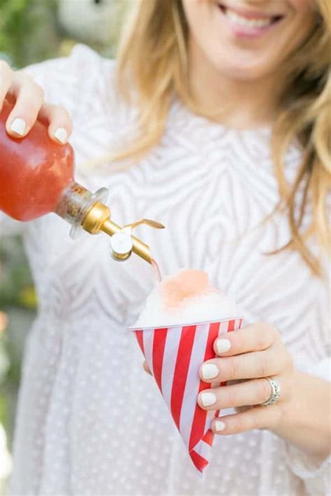 How To Make Boozy Strawberry Snow Cone Syrup Sugar And Charm