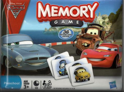 Disney Cars 2 Memory Game Toys And Games