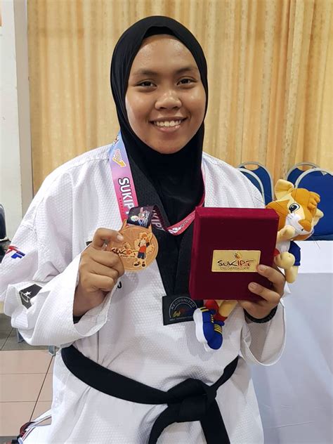 Atlet Taekwando Sumbang Pingat Pertama Unisel Di Sukipt Media Unisel