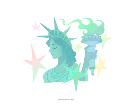Special Project The Statues Of Liberty By Sketchy Digital Studio On
