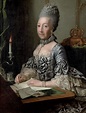 Georg David Matthieu (1737-1778) — Portrait of Ulrike Sophie, Princess ...