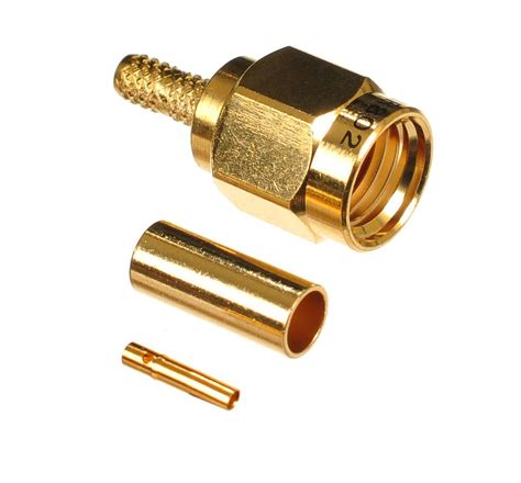 RP-SMA Male Connector | LMR100-RG174-RG188-RG316-Belden-7805-8216