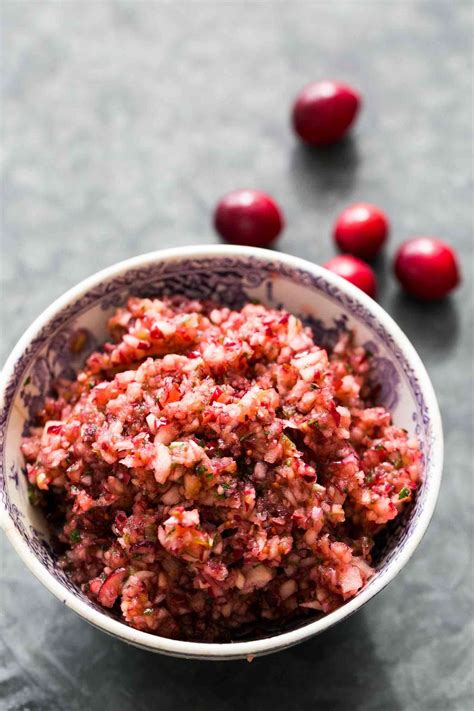 Cranberry Salsa Recipe Fresh Sweet Flavor