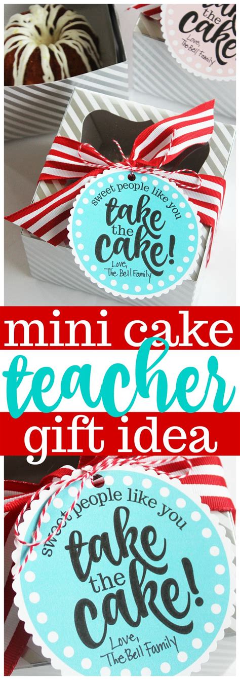Miniature Cake Teacher Appreciation T Idea Positively Splendid
