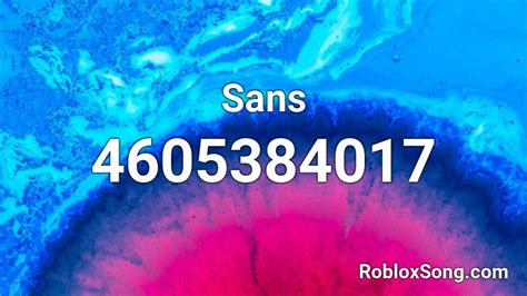 Sans Roblox Id Sans Remix Roblox Id Roblox Music Codes In 2020