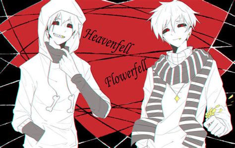 Heavenfell And Flowerfell Human Sans By Charaluvachocolate On Deviantart