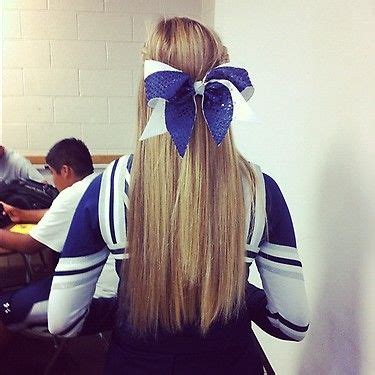 Today we are going to show you 4 cheer hair ideas that are super easy and cute!we are so so sorry that the video was not the best but we hope you still enjoy. Pinterest
