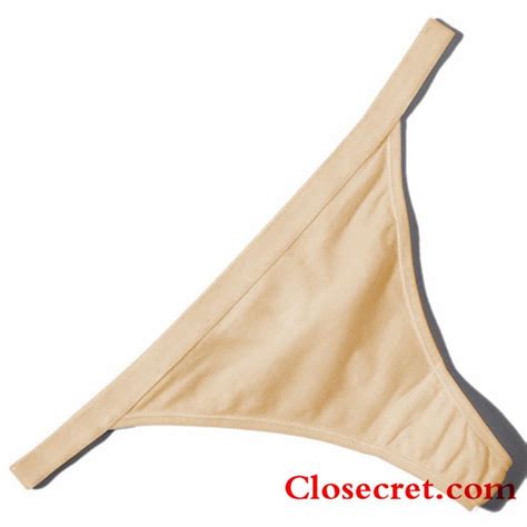 Closecret Womens Sexy Panties Cotton Thongs Pack Of 6pcs G String In 6 Colors S0060 China
