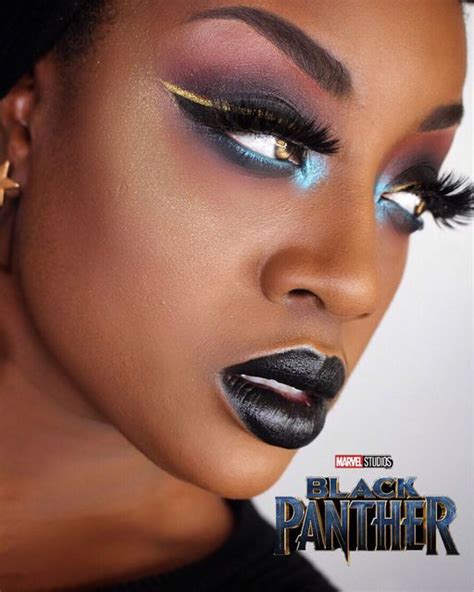 26 Black Panther Makeup Looks That Are Wildly Beautiful Revelist