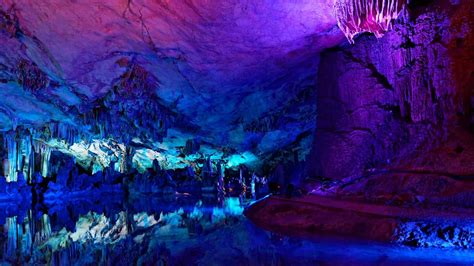 Reed Flute Cave Wallpaper 1366×768 65704 Hd Wallpapers