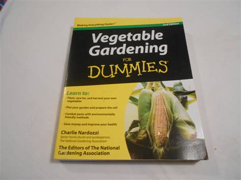 Vegetable Gardening For Dummies By Charlie Nardozzi 2009 117