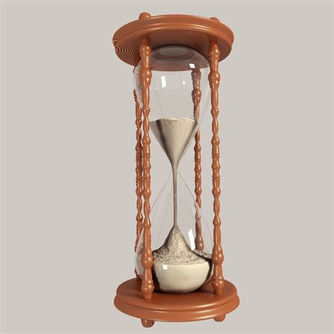 Hourglass Classic 3d Model Cgtrader