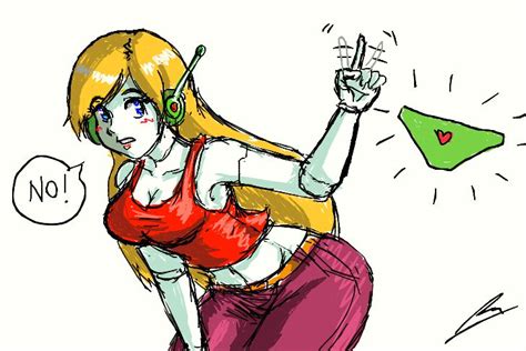 Curly Brace Says No By Borockman Cave Story Cave Story Thicc