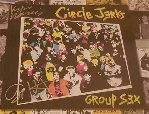 Circle Jerks Autographed 18x24 Group Sex Poster 2 Ebay