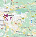 Lyon, France - Google My Maps