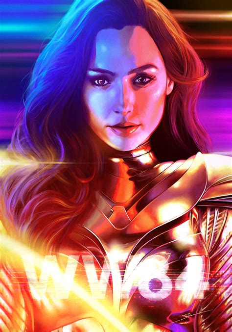 Wonder Woman 84 Art Poster On Behance