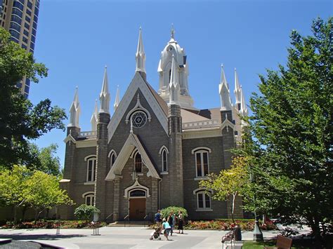 Utahs Present History Salt Lake Assembly Hall At Temple Square