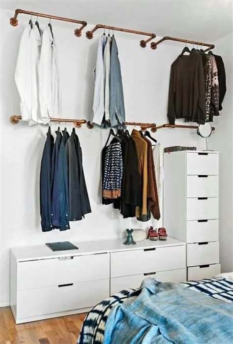 13 Creative Ways To Create A Wardrobe With Low Budget Bedroom Storage