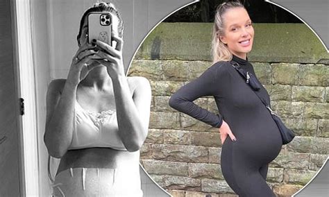 Pregnant Helen Flanagan Predicts Baby Will Be Born Tomorrow As She