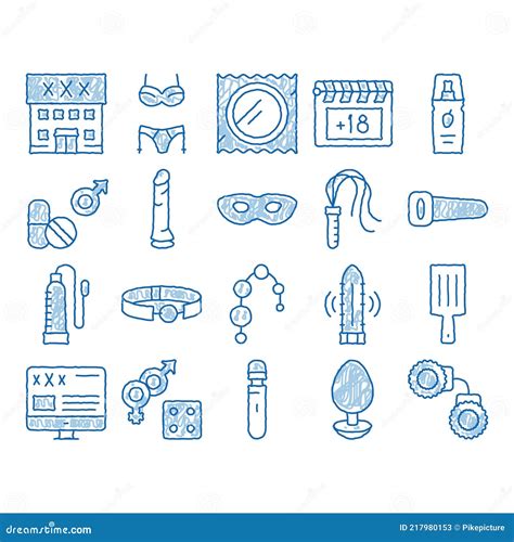 intim shop sex toys icon hand drawn illustration stock vector illustration of contraception