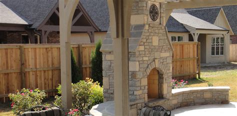 Outdoor Fireplaces In Tulsa Ok Fire Pit Design Fireplace Installation