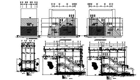 Commercial Building Section Detail Drawing Presented In This Autocad